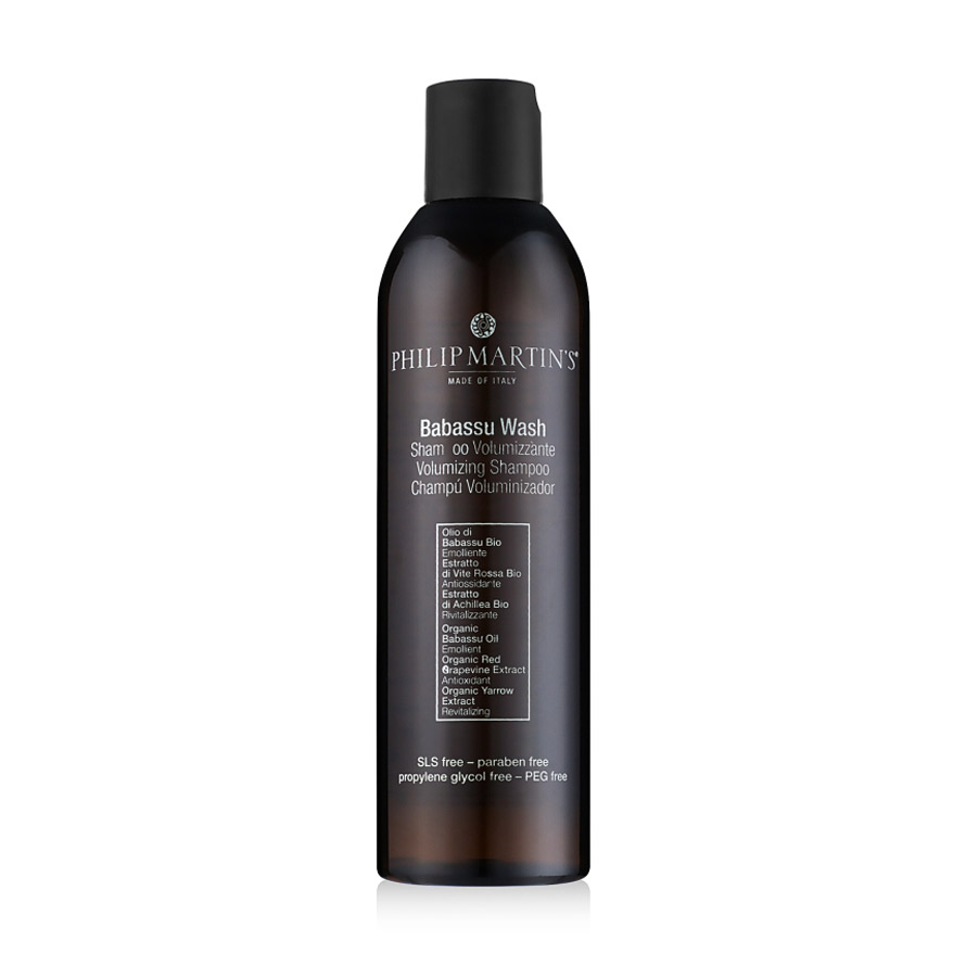 Безсульфатний шампунь Philip Martin's Babassu Wash Volumizing Shampoo для об'єму волосся, 100 мл